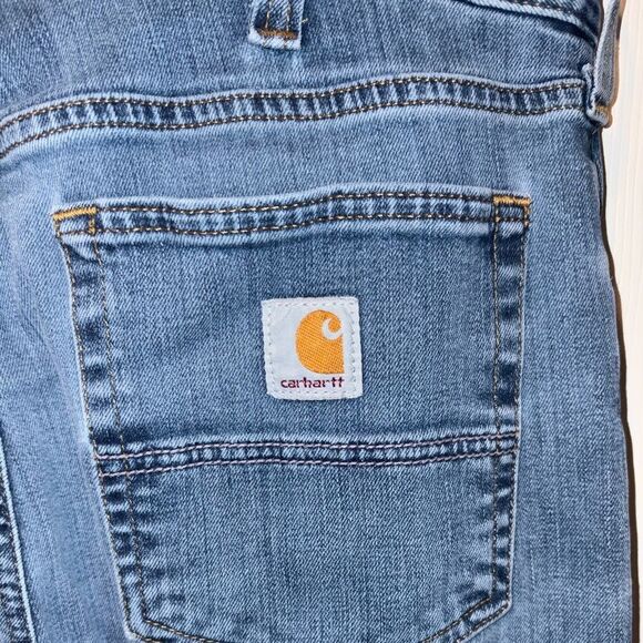Carhartt Men's Relaxed Fit Straight Leg Jeans - Picture 1 of 8